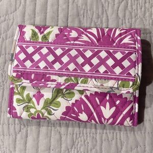 Vera Bradley Trifold Floral Wallet